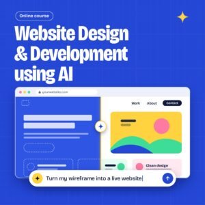 Website Design and Development using Ai